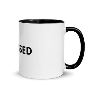 #BLESSED Mug with Color Inside