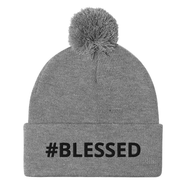 #BLESSED Pom-Pom Beanie