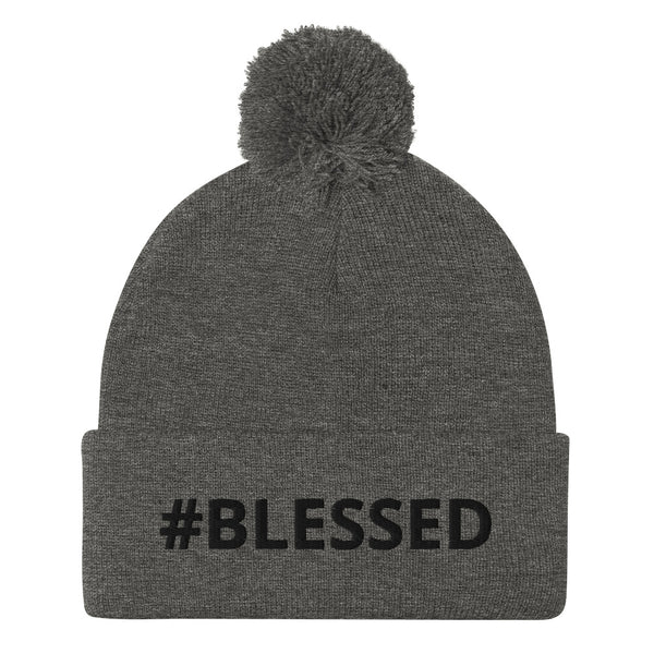 #BLESSED Pom-Pom Beanie