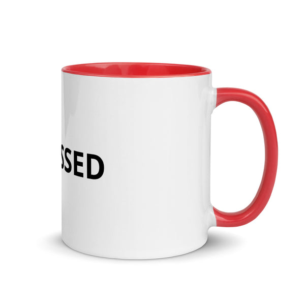 #BLESSED Mug with Color Inside