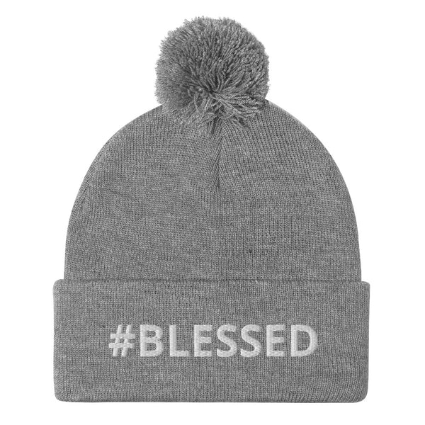 #BLESSED Pom-Pom Beanie