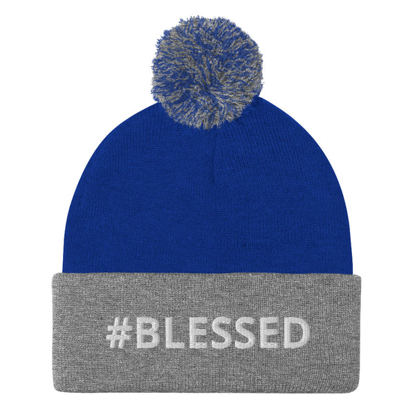 #BLESSED Pom-Pom Beanie