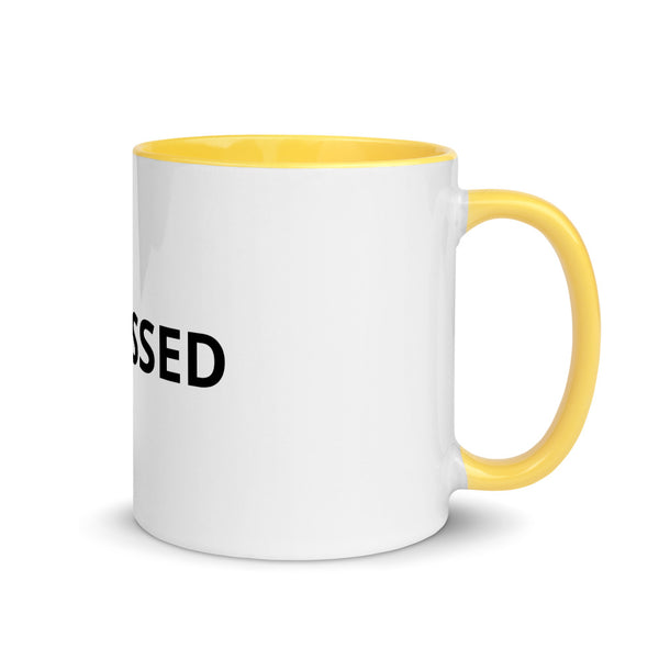 #BLESSED Mug with Color Inside