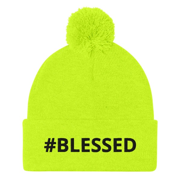 #BLESSED Pom-Pom Beanie