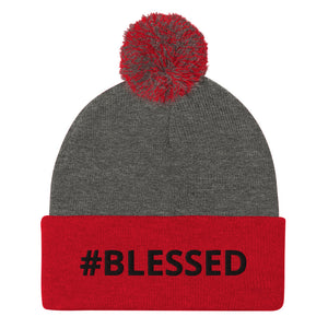 #BLESSED Pom-Pom Beanie