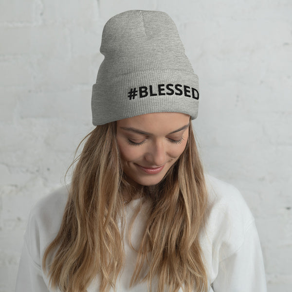 #BLESSED Cuffed Beanie