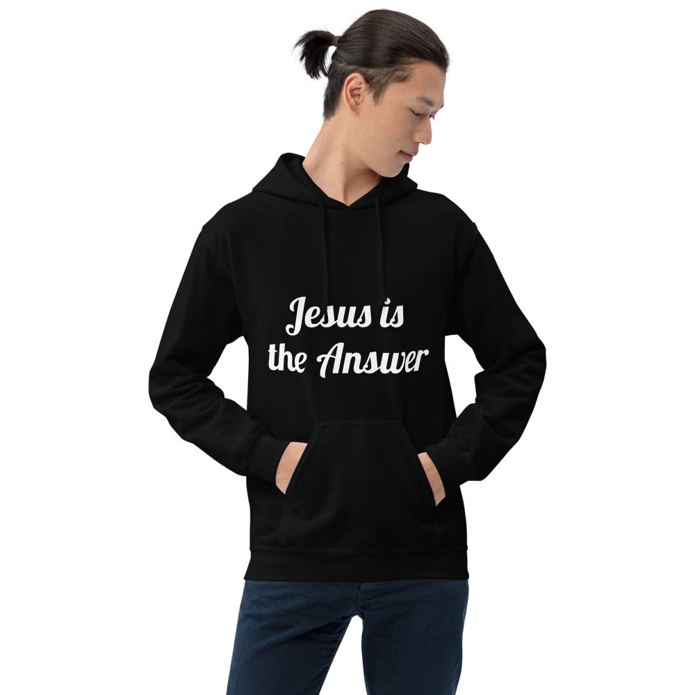 Jesus is the answer Unisex Hoodie