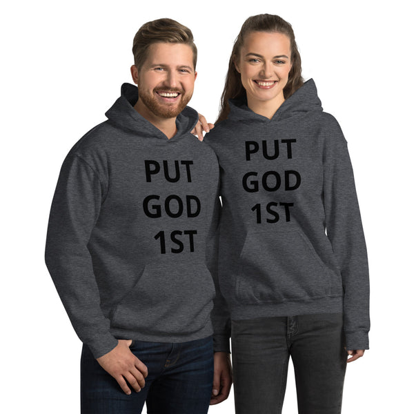 Put God 1st Unisex Hoodie