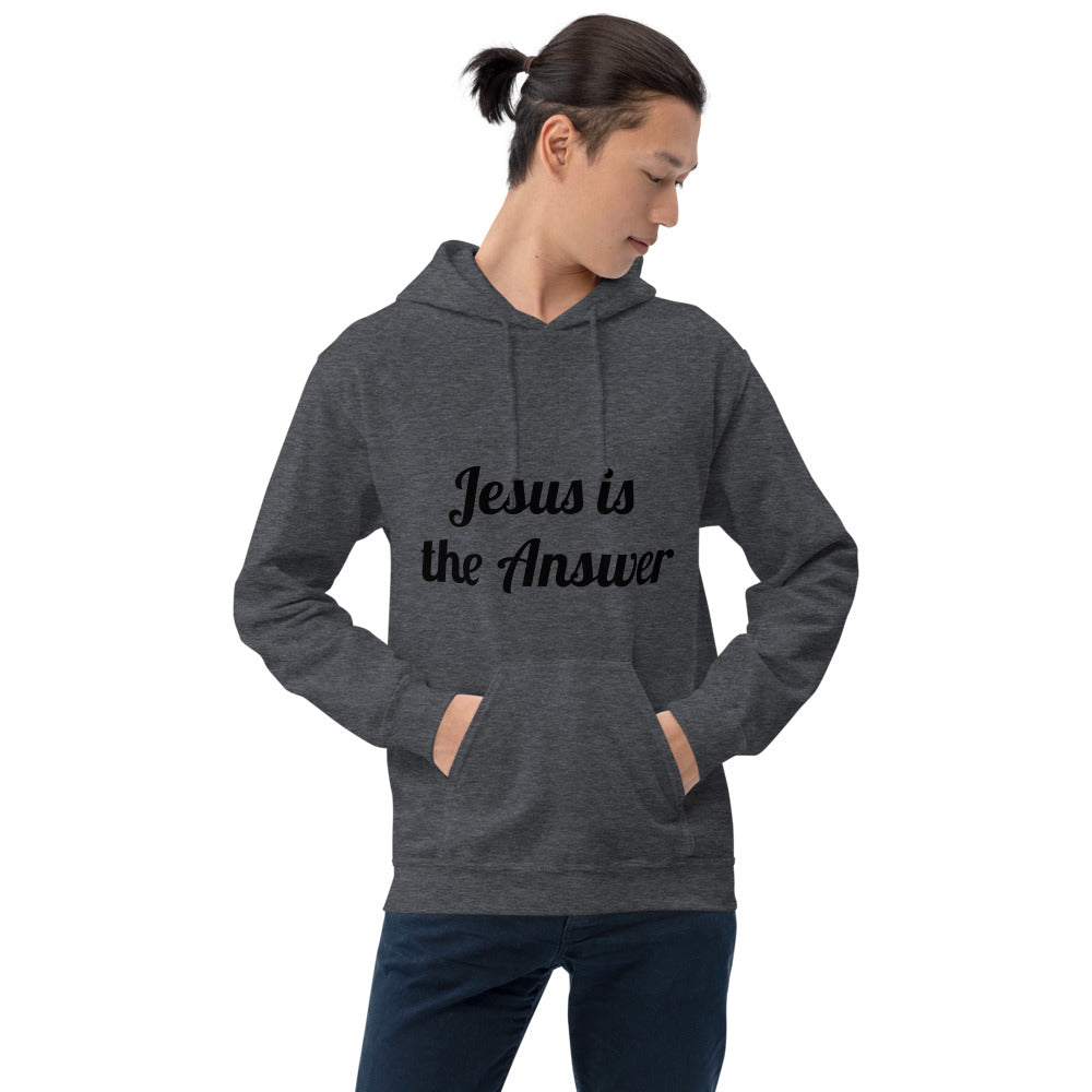 Jesus is the answer Unisex Hoodie