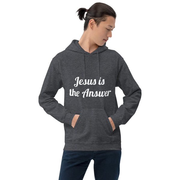 Jesus is the answer Unisex Hoodie