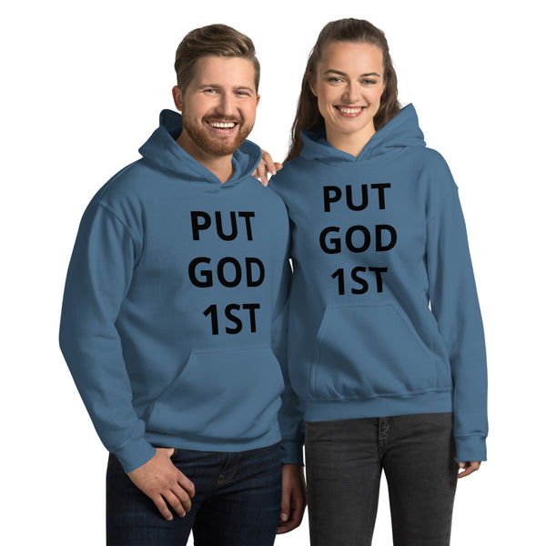 Put God 1st Unisex Hoodie