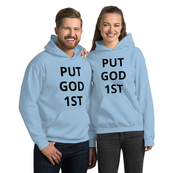 Put God 1st Unisex Hoodie