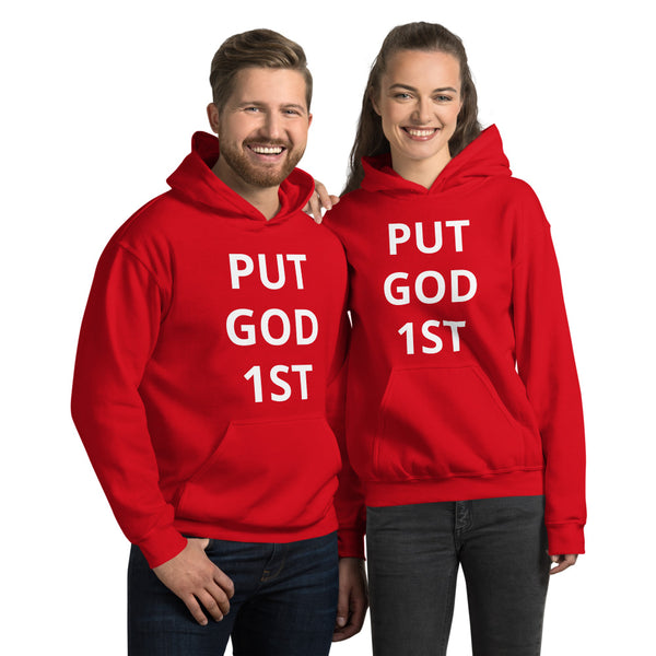 Put God 1st Unisex Hoodie