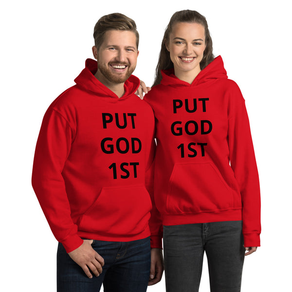 Put God 1st Unisex Hoodie