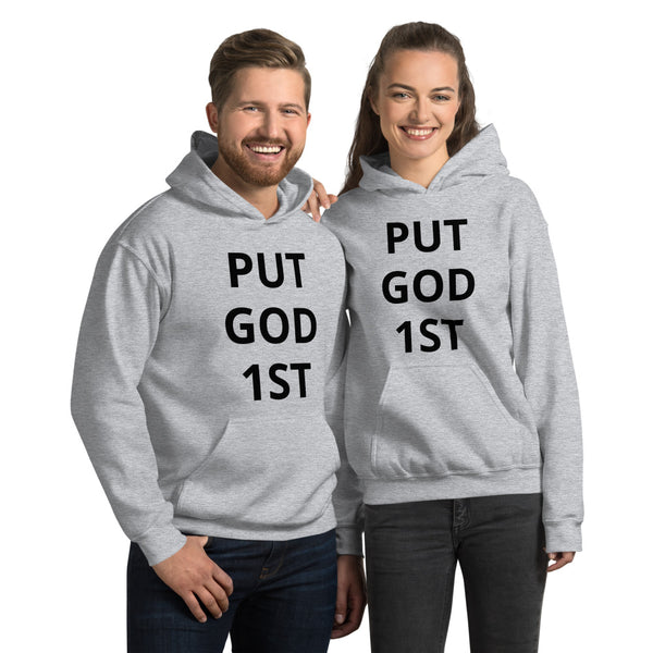 Put God 1st Unisex Hoodie