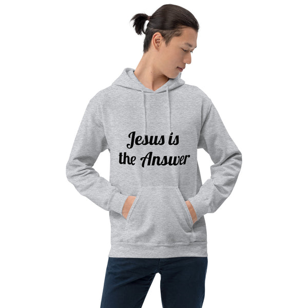 Jesus is the answer Unisex Hoodie